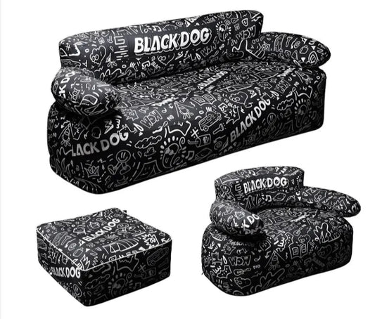 BLACK DOG Inflatable Sofa