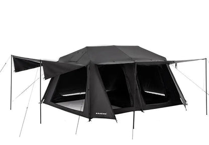 BLACK DOG Two Bedrooms And Four Living Automatic Quick Opening Tent