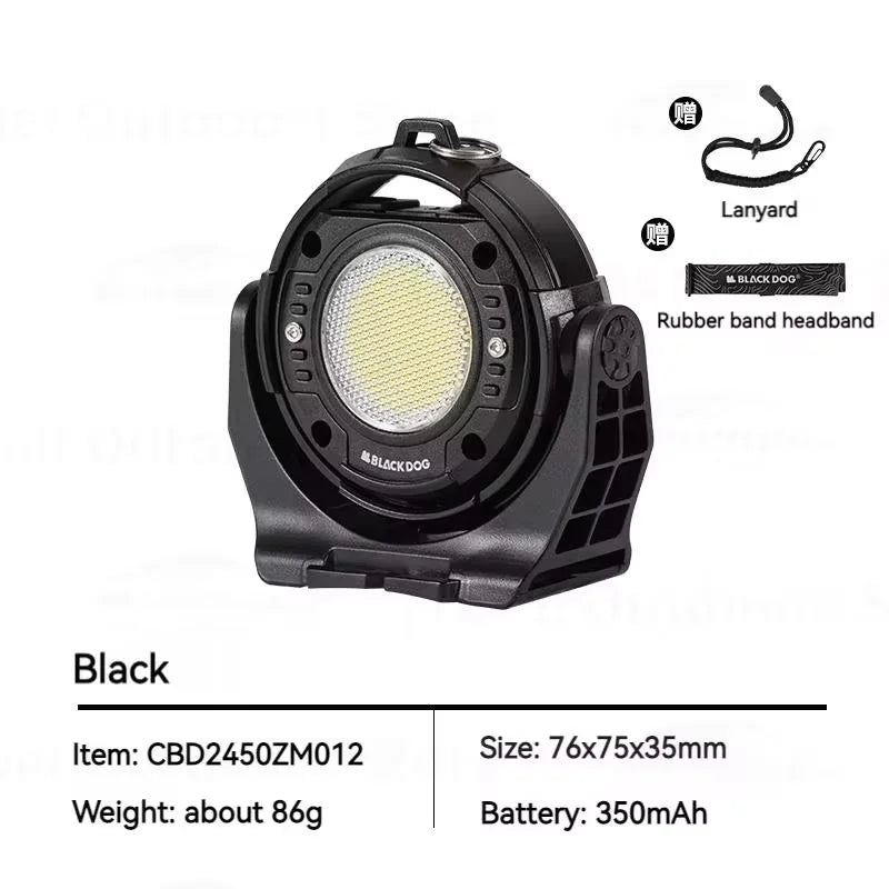 Blackdog Camping Light Portable Type-C Rechargeable IPX3