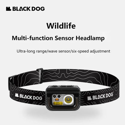 BLACK DOG Outdoor Waterproof Headlight