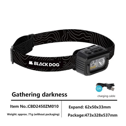 BLACK DOG Outdoor Waterproof Headlight