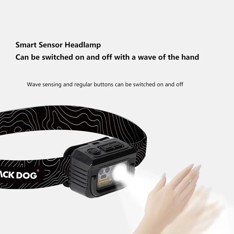 BLACK DOG Outdoor Waterproof Headlight