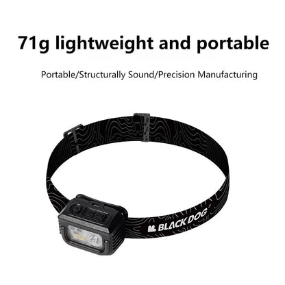 BLACK DOG Outdoor Waterproof Headlight