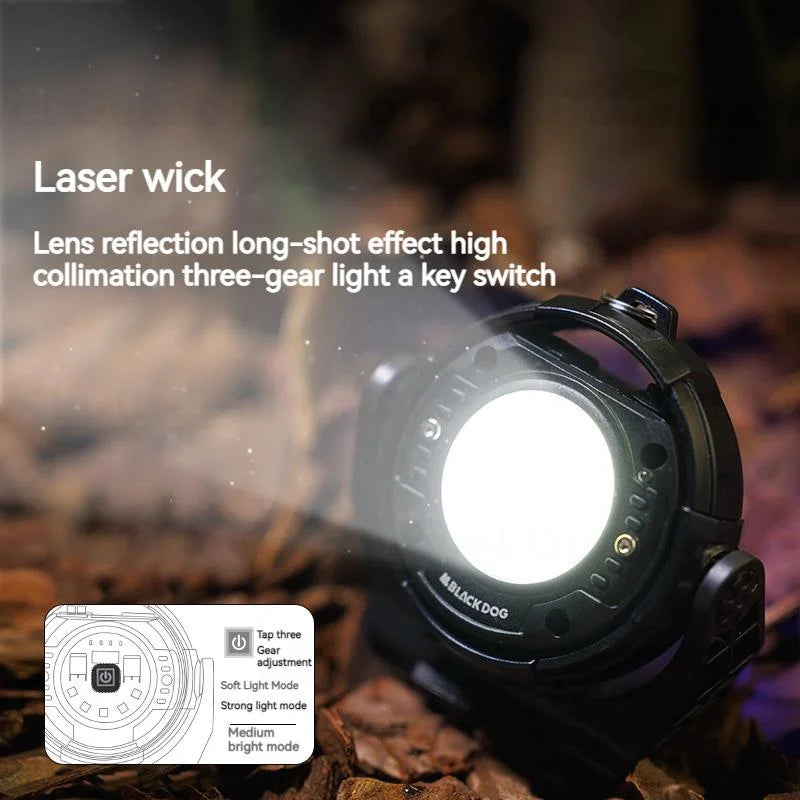 Blackdog Camping Light Portable Type-C Rechargeable IPX3